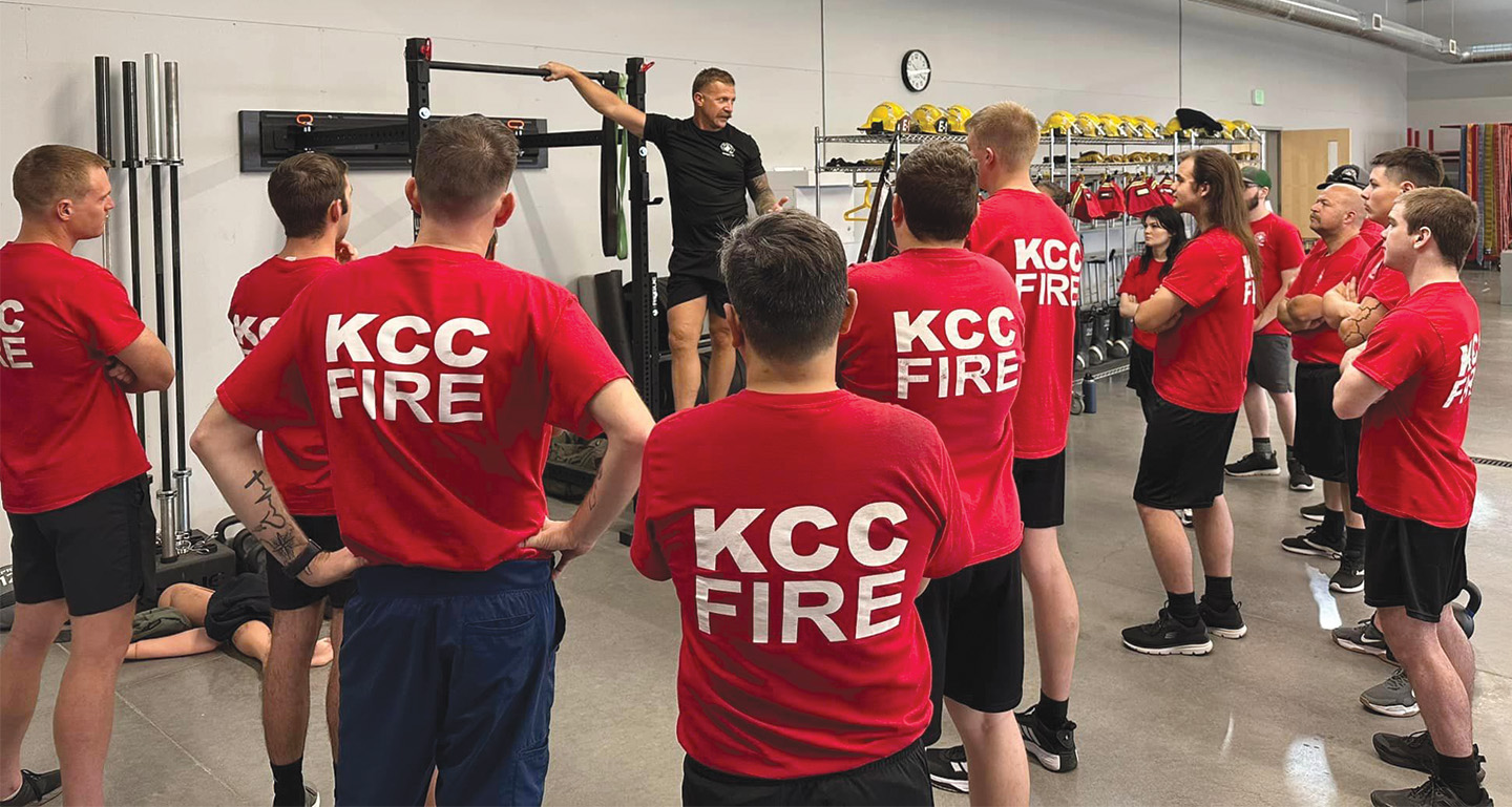 The Firefighting Academy includes physical agility testing as well as mental health counseling to ensure trainees understand how to cope with the rigors of the job.
